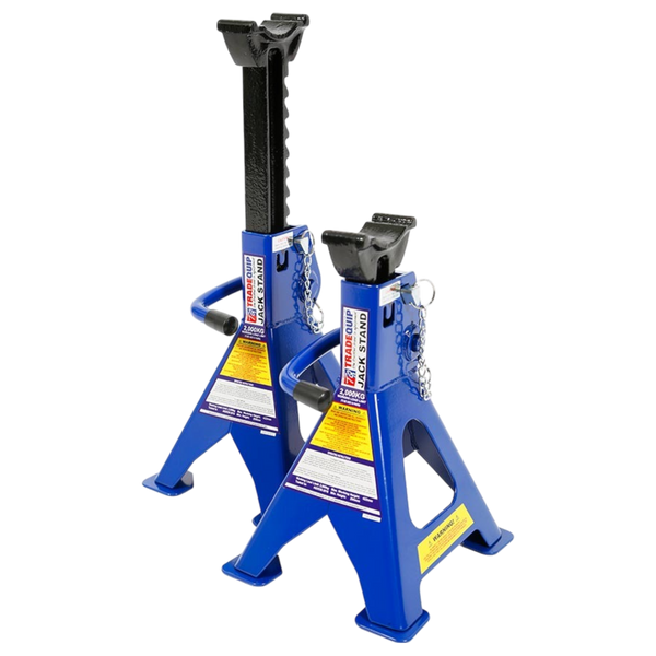 Order In - TRADEQUIP Jack Stands Ratchet 4,000KG Pair - 1148T