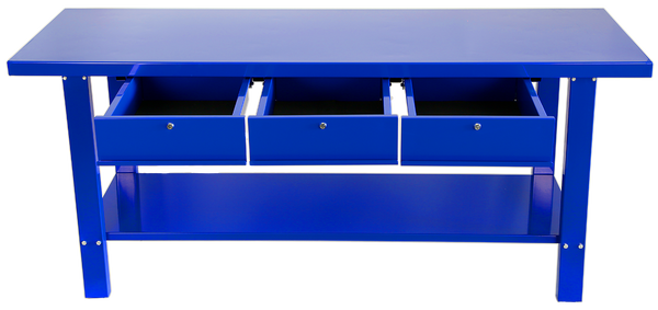 Order In - TRADEQUIP Workbench Steel Blue 2000 MM - 1012T
