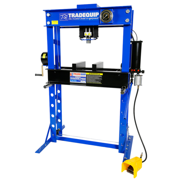 Order In - TRADEQUIP Shop Press Air/Manual 45000KG - 2038T