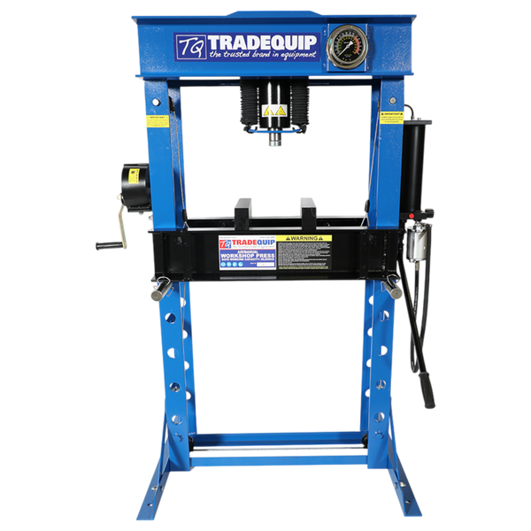 Order In - TRADEQUIP Shop Press Air/Manual 50000KG - 2048T