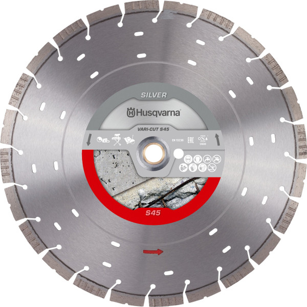 Oder In - Husqvarna Vari-Cut S45 Diamond Blade 400 MM 12 25.4/20 - 534972130