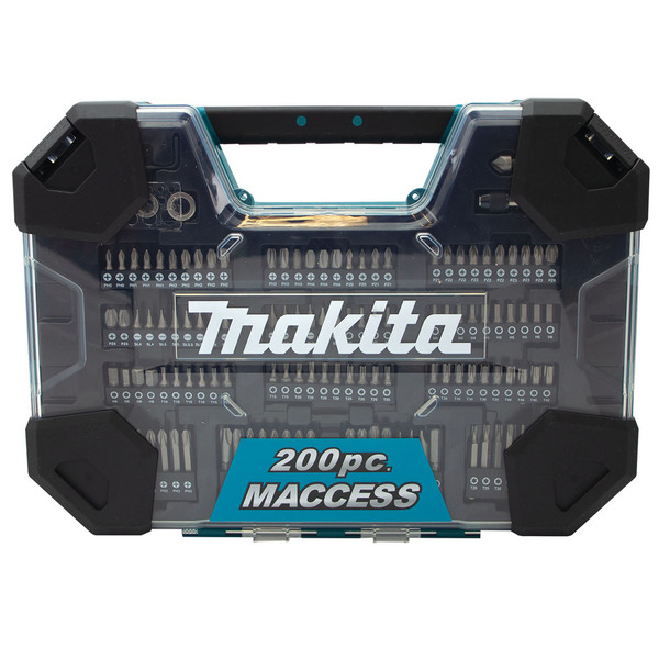 Oder In - Makita Maccess Combination Accessory Set 200 Piece - E-22610