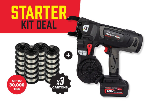 Order In - Rapidtool WRAPTOR WRAP-44 Starter Kit - WGW-3A