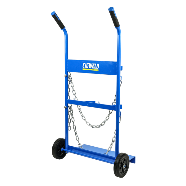 Order In - Cigweld Gas Caddy Twin E-Size Cylinder Trolley -208569