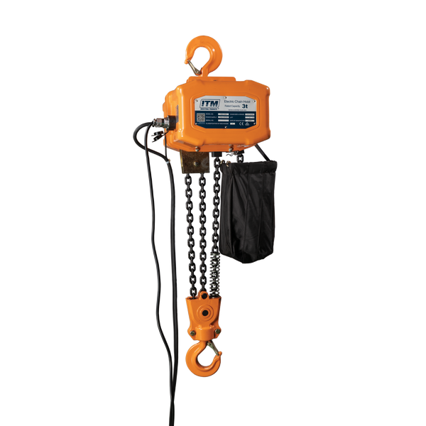 Order In - ITM 240V Electric Chain Hoist 3 T Lift 3 Metre - TM9001-03003