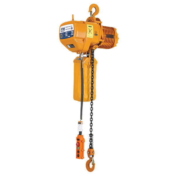 Order In - ITM Electric Chain Hoist 415V 1 T Lift 6 Metre - TM9003-01006