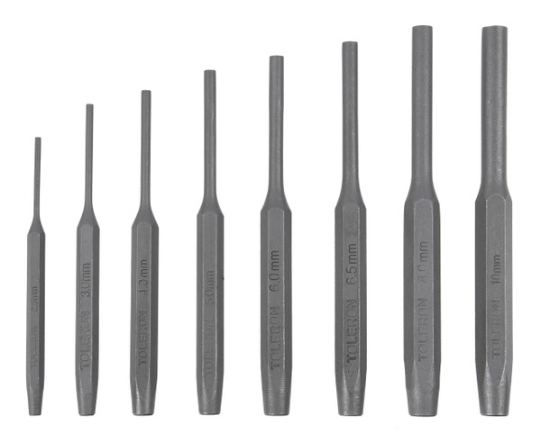Toleron Pin Punch Set 8 Piece  - TL90305