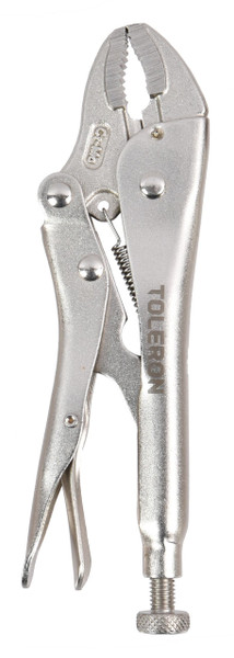 Toleron 180mm Locking Pliers Curved Jaw - TL91507
