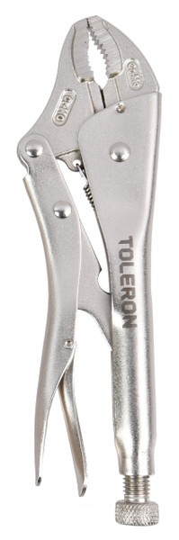 Toleron 225mm Locking Pliers Curved Jaw - TL91509