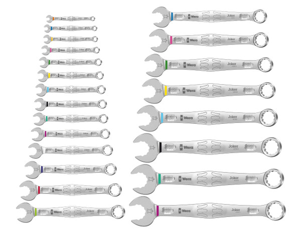 Order In - Wera 6003 Joker 22 Set 1 Combination wrench Set 22 Piece - WER020232