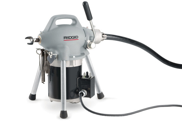Order In - RIDGID K50-8 Drain cleaning sectional machine. Includes A-17-A Adapter, A-17-B Adapter, A-30 Cable Kit- 76495