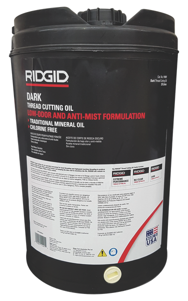 Order In - RIDGID Thread Cutting Oil, Dark 20L- 11491