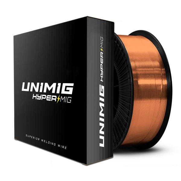 Order In - Unimig Hypermig ER70S-6 Mild Steel Wire 0.6 MM 15 KG - MS.6C