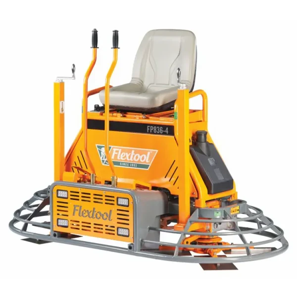 Order In - Flextool ProFinish Ride On Power Trowel FP836-4 36" Honda 27 HP Petrol - FT220067-UNIT