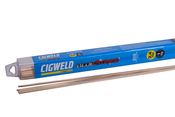 Order In - Cigweld BlueStrike Silicon Bronze Rods 2.4 MM x 1000 MM 5 KG - 321259