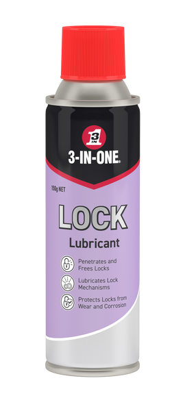 3-IN-ONE Lock Lubricant Smart Straw 150 Gram - 11089