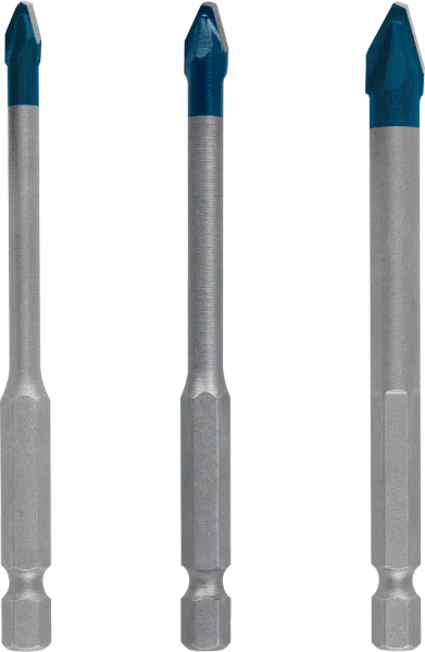 Order In - Bosch Expert Drill Bit Set Hard Ceramic 5/6/8 MM HEX-9 3 Piece - 2608902312