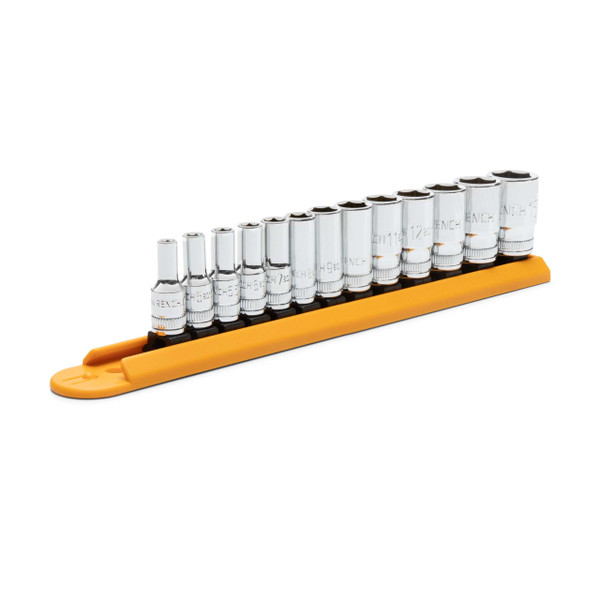 Order In - GEARWRENCH Mid Length Metric Socket Set 1/4" Drive 6 Point 13 Piece  - 80304S-06