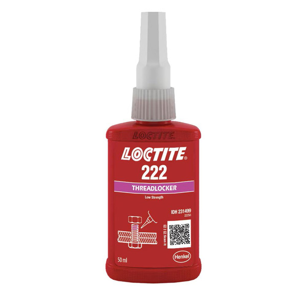 Loctite 222 Threadlocker Low Strength Purple - LOC228581