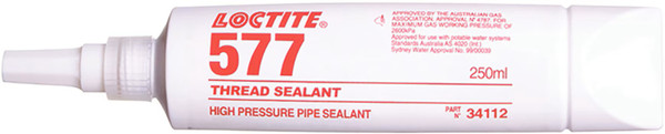 Order In - Loctite 577 Threadsealant Med Strength High Pressure 250 ML - LOC2099612