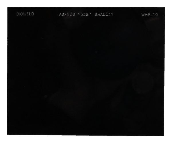 Order In - Cigweld Fixed Shade 10 Lens 110 MM x 90 MM - WHPL10