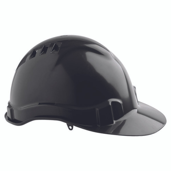 Order In - Pro Choice Hard Hat V6 Vented, Black - HHV6_BK
