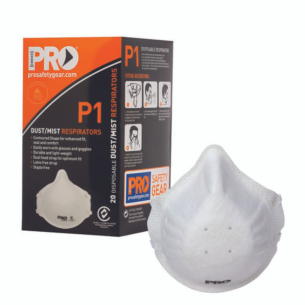 Order In - Pro Choice P1 Respirator 20/Box - PC301
