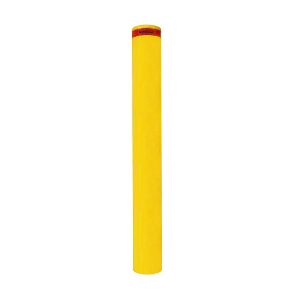 Order In - Gorilla Fixed Bollard 1800mm (D219mm) Thickness 5mm In-Ground - Yellow - BOL-FX-180.21