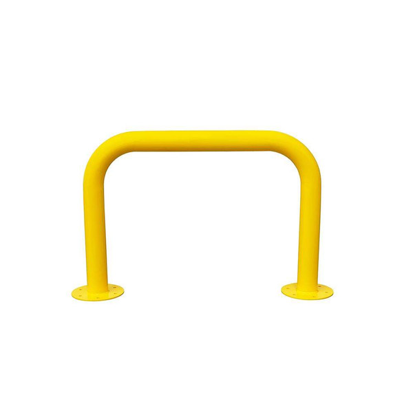 Order In - Gorilla U-Bar Bollard 700x1000mm (D90mm) Thickness 3mm Surface Mounted - Yellow - BOLU-SM-070.100