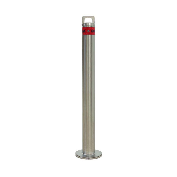 Order In - Gorilla Rem. SM Bollard 900mm (D89mm) Thickness 3mm Keylock Surface Mounted - Stainless Steel - BOL-RM-SK90SS
