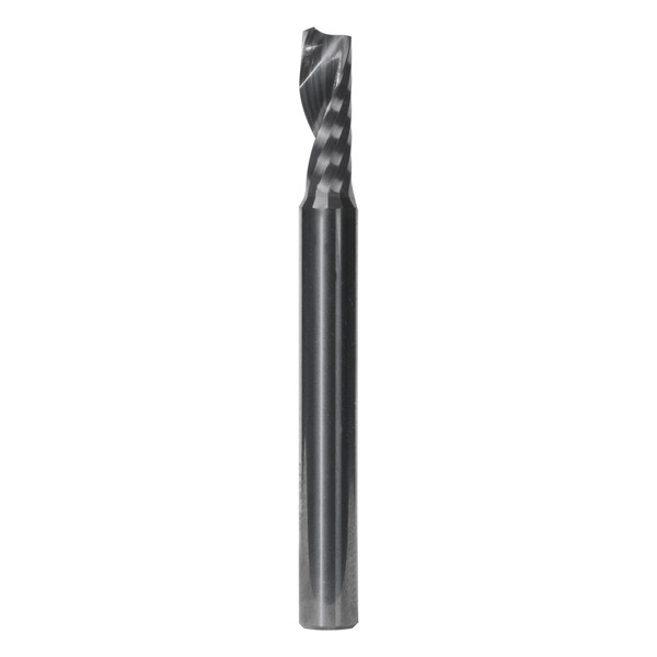 Order In - Carbitool TC Spiral Router Bit for Hard Plastic & Aluminium  Shank 1/4" - TSP08SH