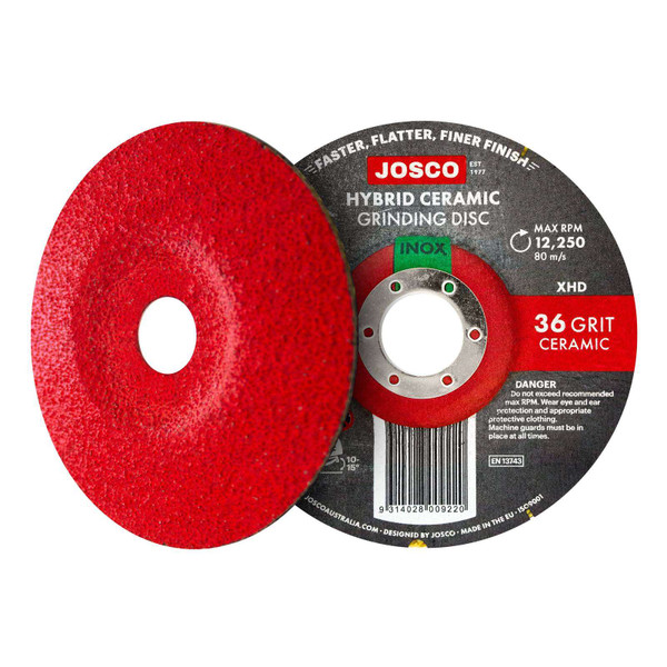 Josco Grinding Disc Hybrid 125 MM Ceramic 36 G - JR21901