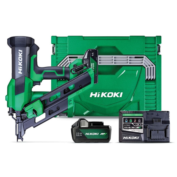 Pre Order - Hikoki 18V BRUSHLESS SPEED SERIES Framing Nailer Kit - NR1890DCBHMZ