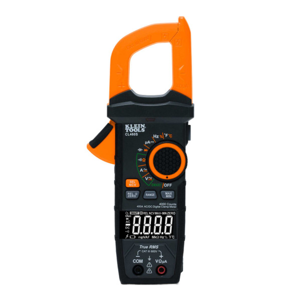 Order In - Klein Tools Smart Digital 400A Auto Ranging Clamp Meter - A-CL460S