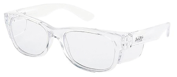 Order In - SafeStyle Classics CCC100 Safety Glasses -UV400 - Clear Frame - Clear Lens