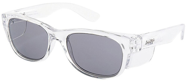 Order In - SafeStyle Classics CCT100 Safety Glasses -UV400 - Clear Frame - Tinted Lens