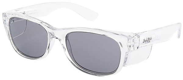 Order In - SafeStyle Classics CCP100 Safety Glasses -UV400 - Clear Frame - Polarised Lens