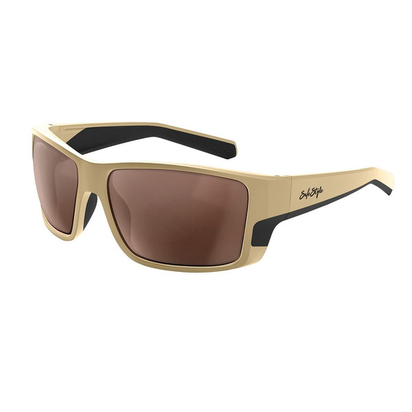 Order In - SafeStyle Keels SKE041-100404 Safety Glasses - Matte Tan Frame - Brown Polarised Lens