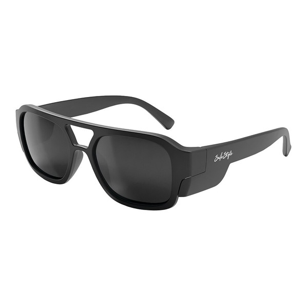 Order In - SafeStyle Skylines SSK031-030402 Safety Glasses - Matte Black Frame - Grey Polarised Lens