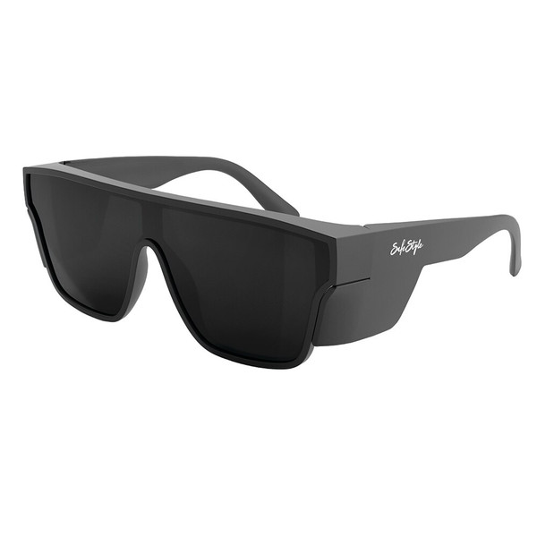 SafeStyle Primes PMBP100 Safety Glasses - Matte Black Frame - Polarised Lens