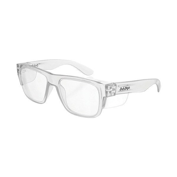 Order In - SafeStyle Fusions Kids FCCK100 Safety Glasses - Clear Frame - Clear Lens