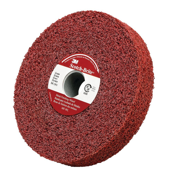 Order In - 3M Scotch-Brite 61500037876 Metal Finishing Wheel - 4A 150 X 50 X 25mm - Medium