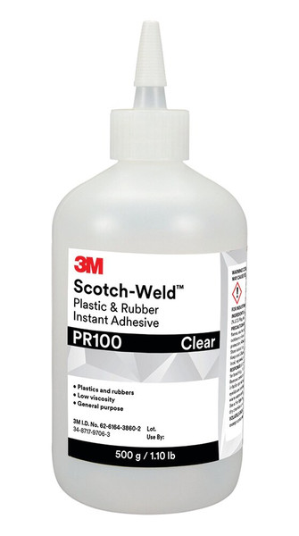 Order In - 3M™ Scotch-Weld™ 7100033657 - PR100 Instant Adhesive - Plastic & Rubber - 20gram