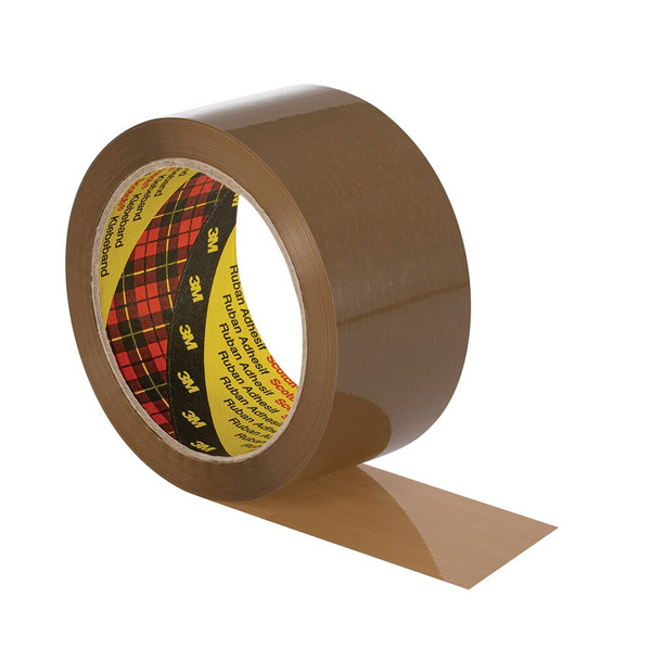 Order In - Scotch - 370 Tape - Box Sealing - Polypropylene - Tan - 36mm x 75m