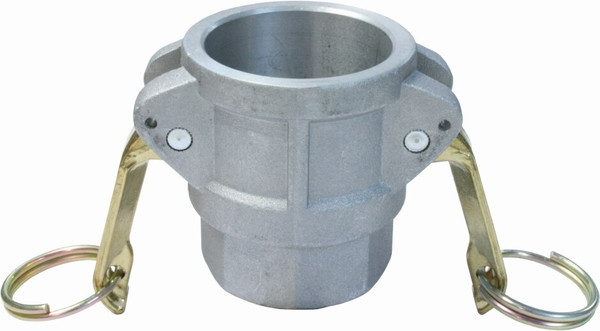 Order In - Dixon Type D Camlock Coupling - Aluminium Die Cast - Female Coupler x BSPF - 75 mm - ALDC300D