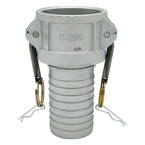 Order In -MCC Camlock Female Coupler/Hose - Type C - Aluminium - 25mm - C100AL