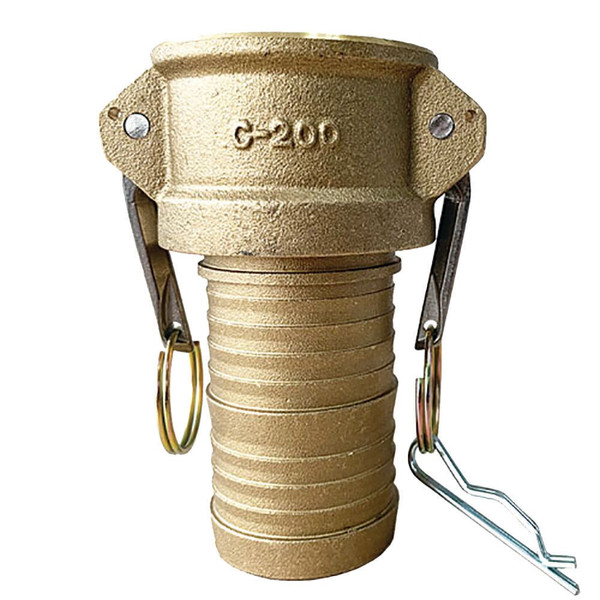 Order In -MCC Camlock Coupler/Hose - Type C - Brass - 20mm - C075BR