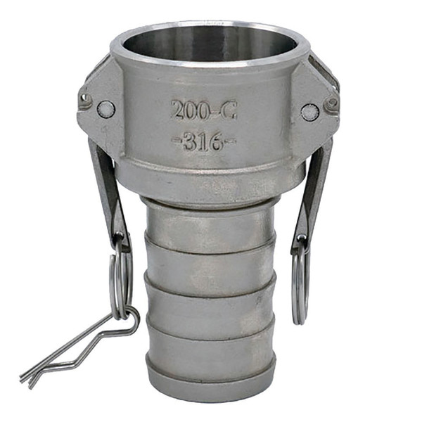 Order In -MCC Camlock Coupler/Hose - Type C - 316 Stainless Steel - 100mm - C400SS