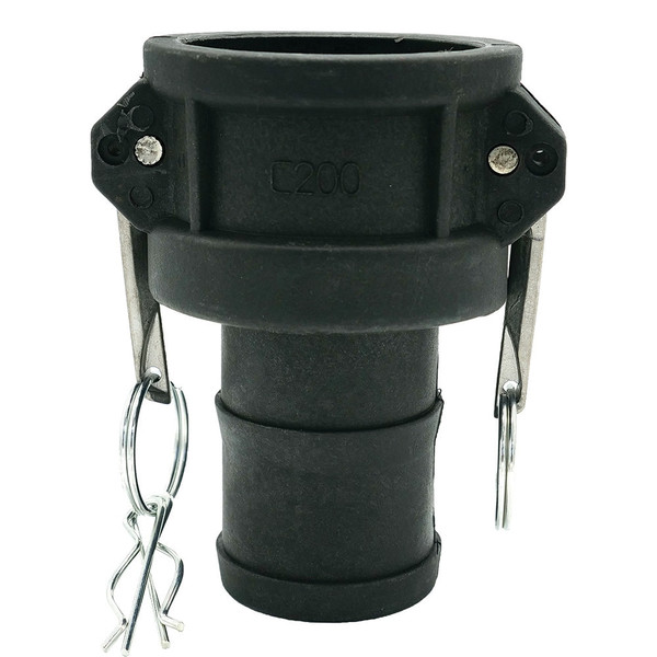 Order In -MCC Camlock Female Coupler/Hose - Cam&Groove - Type C - Polypropylene - 80mm - C300PP