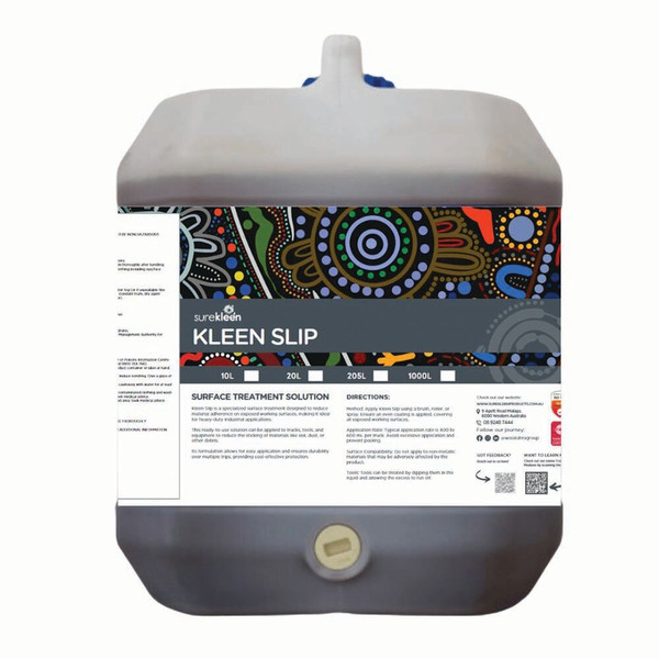 Order In -Surekleen - Kleen Slip - Surface Treatment Solution Bitumen Release Agent - Ready to Use (RTU) - 20L